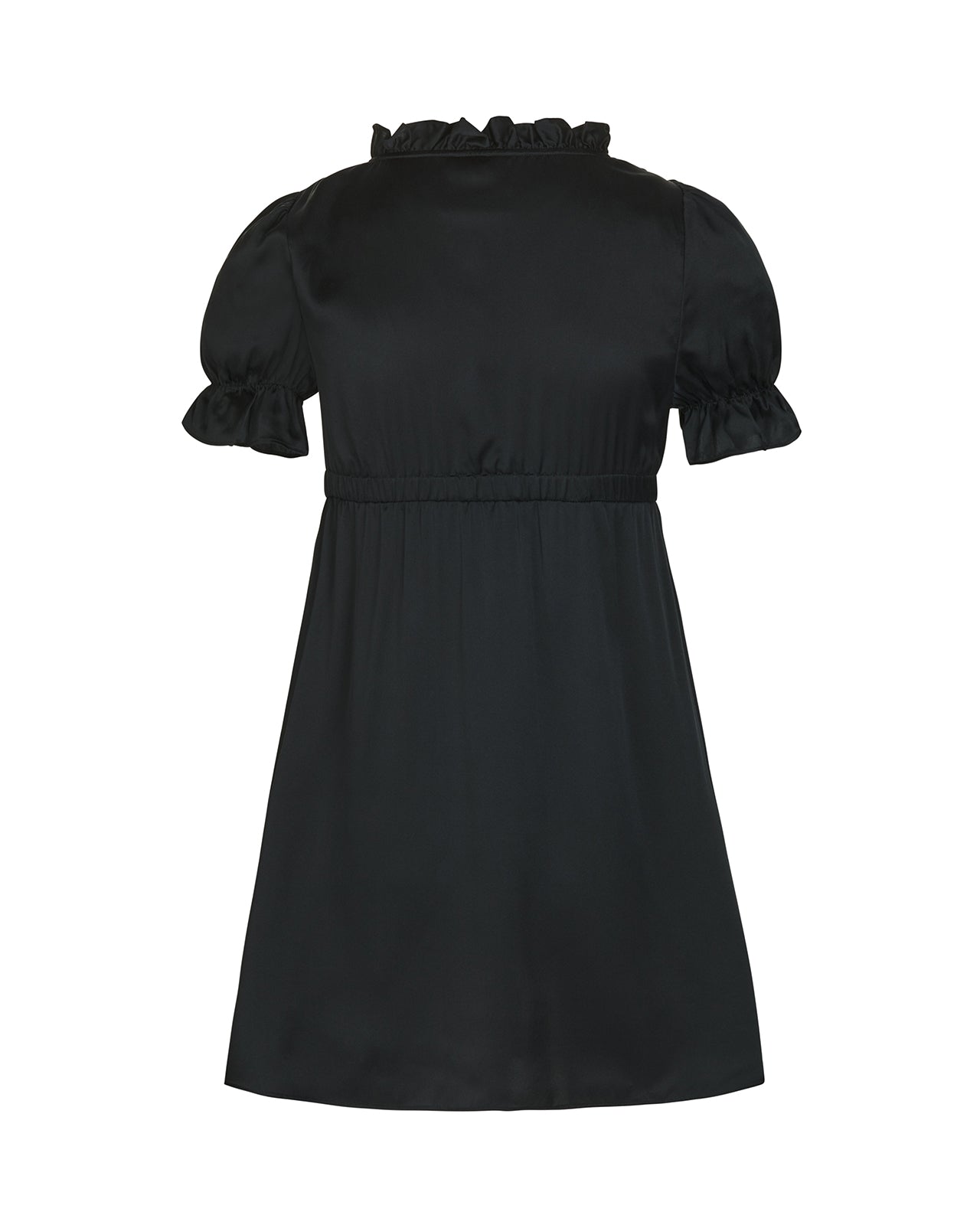 Venus Dress – Black Silk